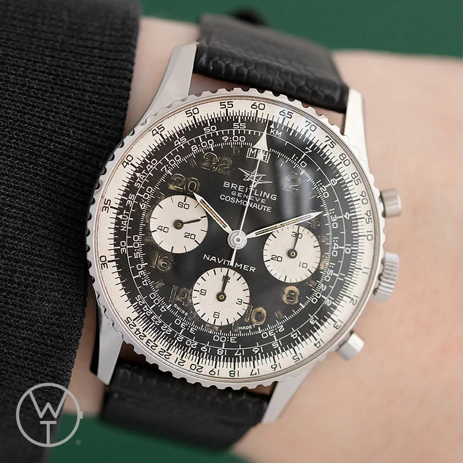 Breitling Navitimer Cosmonaute 809 41mm Stainless steel Black 1