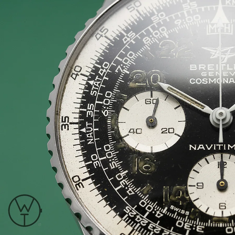 Breitling Navitimer Cosmonaute 809 41mm Stainless steel Black 3