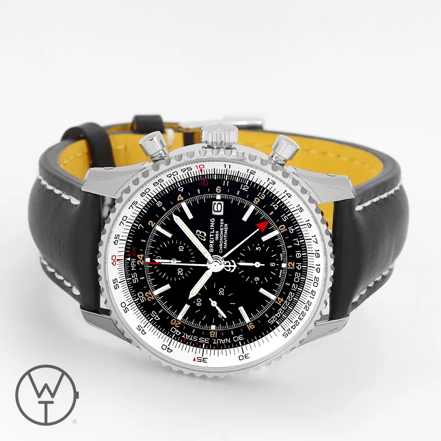 Breitling Navitimer A24322 46mm Stainless steel Black 4