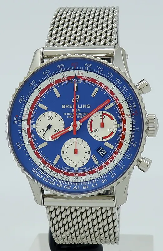 Breitling Navitimer AB01212B1C1A1 43mm Stainless steel Blue