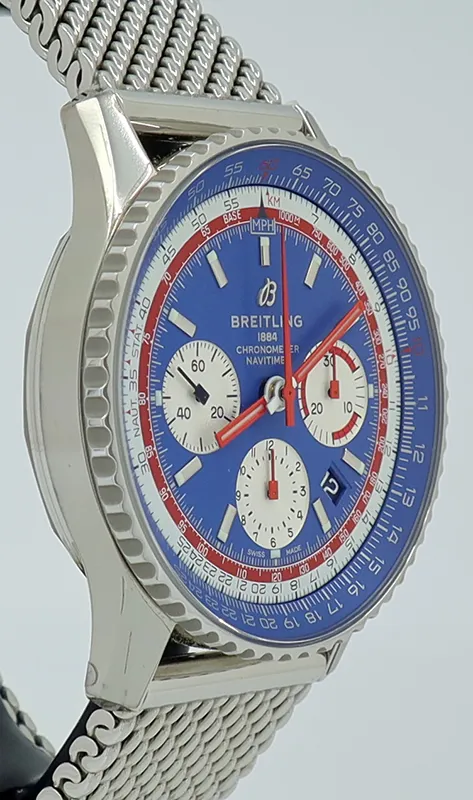 Breitling Navitimer AB01212B1C1A1 43mm Stainless steel Blue 2