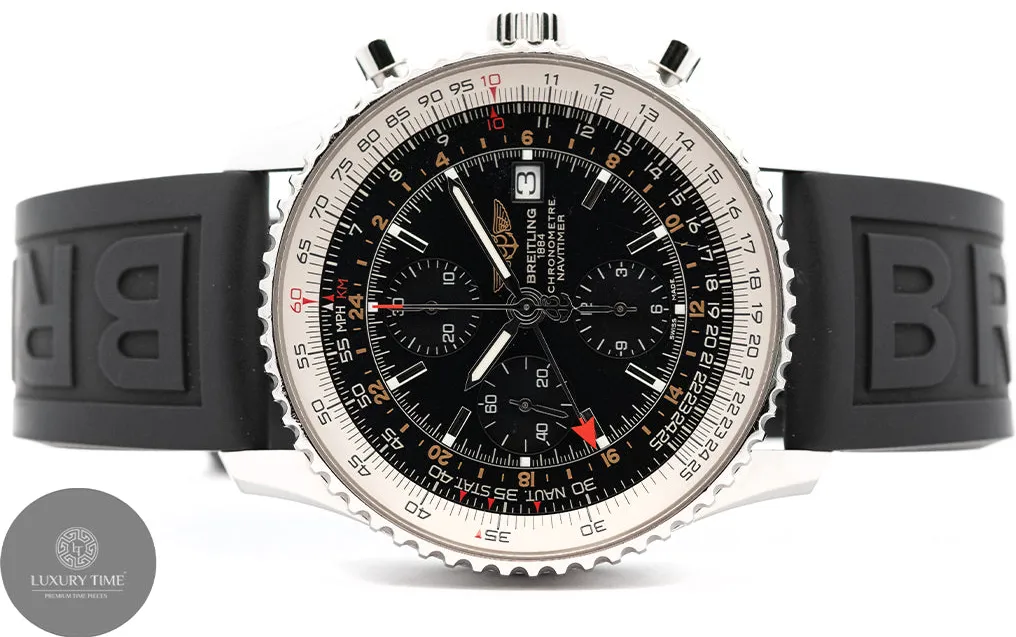 Breitling Navitimer A24322 46mm Stainless steel Black 1