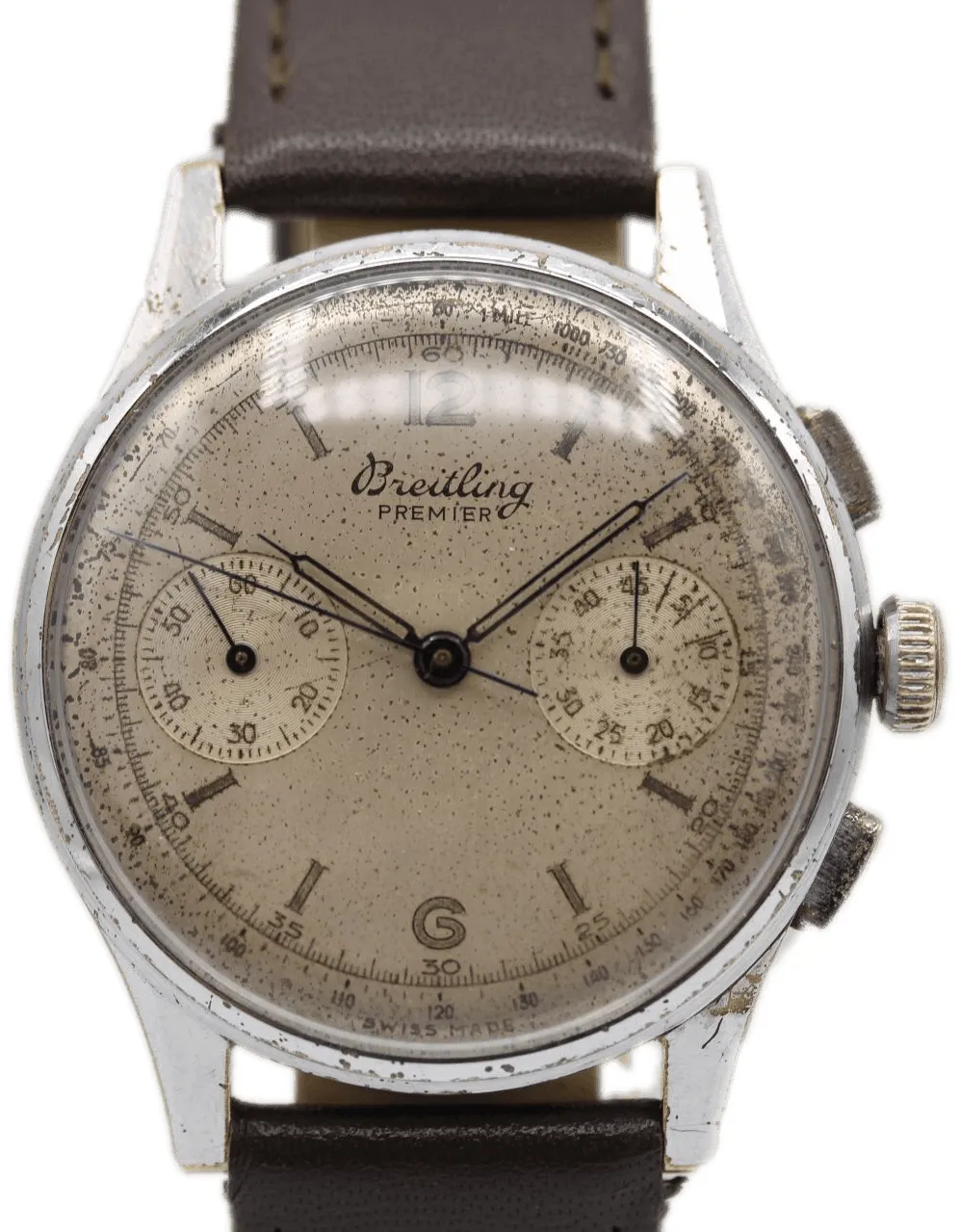 Breitling Premier Chronograph 760 35mm Stainless steel Silver