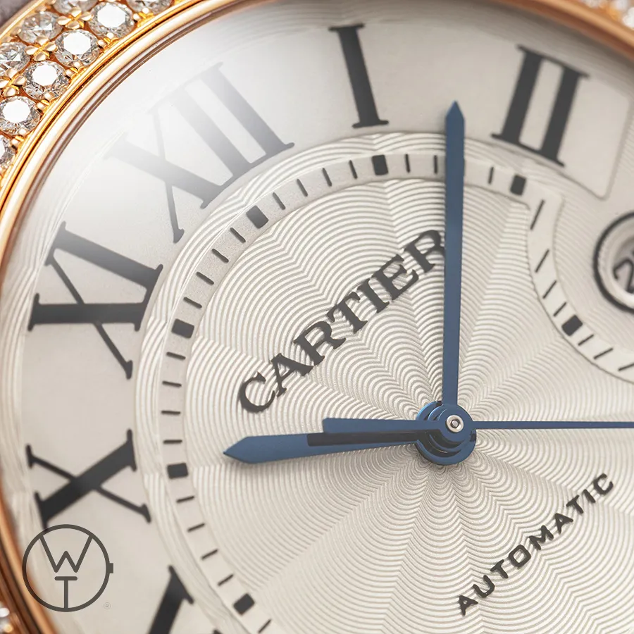 Cartier Ballon Bleu 2999 42mm Rose gold Silver 2