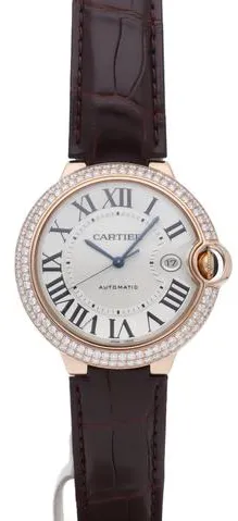 Cartier Ballon Bleu 42mm WE900851 42mm Rose gold Silver 1