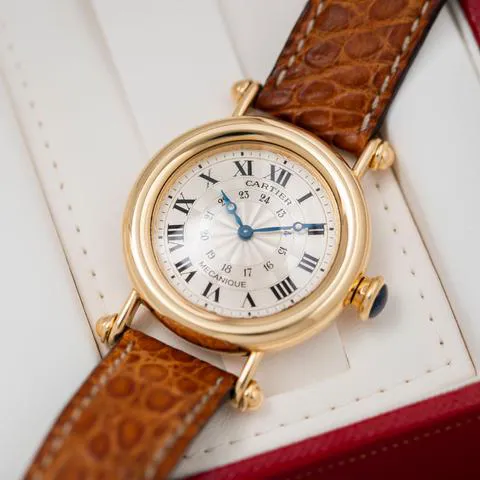 Cartier Diabolo 1460 32mm Yellow gold Silver