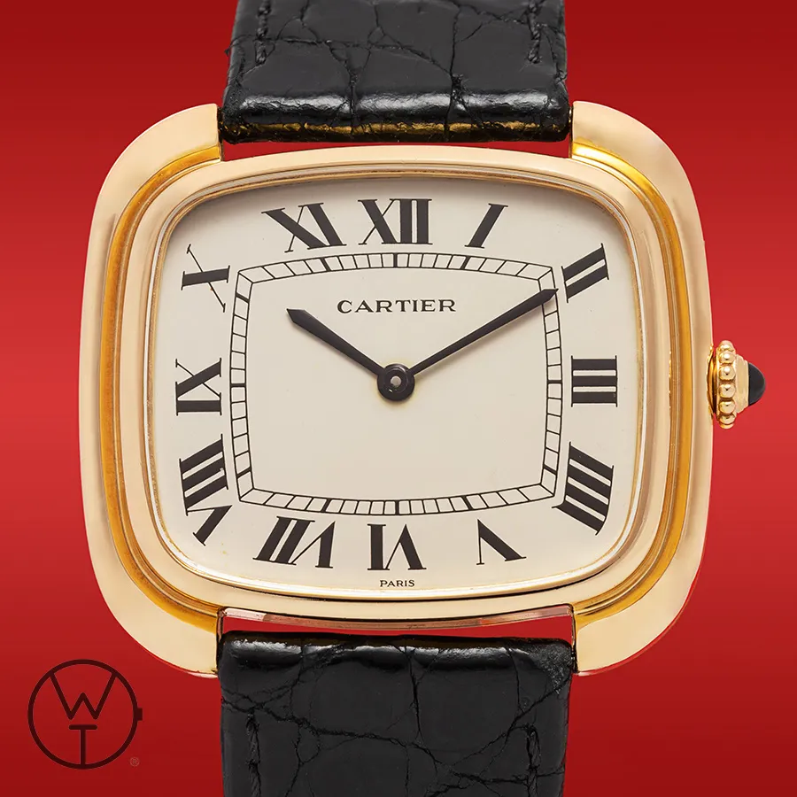 Cartier Gondole 38mm Yellow gold White