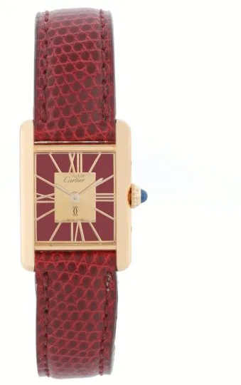 Cartier Must de Cartier 28mm Vermeil Red