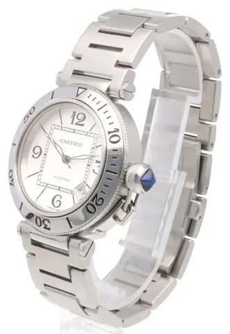 Cartier Pasha Seatimer W31080M7 40mm Stainless steel 2