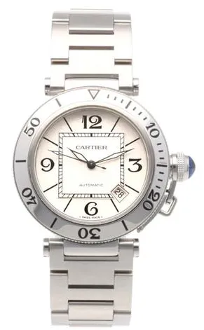 Cartier Pasha Seatimer W31080M7 40mm Stainless steel 7