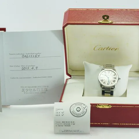 Cartier Ronde de Cartier W6701005 36mm Stainless steel Silver 14