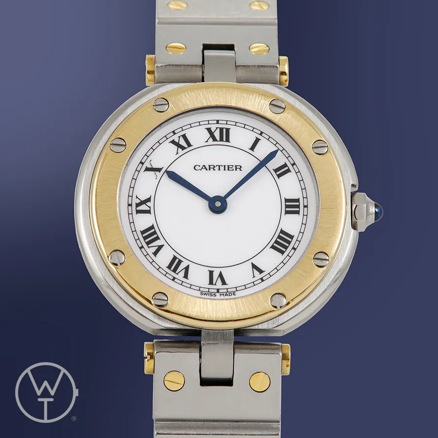 Cartier Santos 8191 33mm Yellow gold and Stainless steel