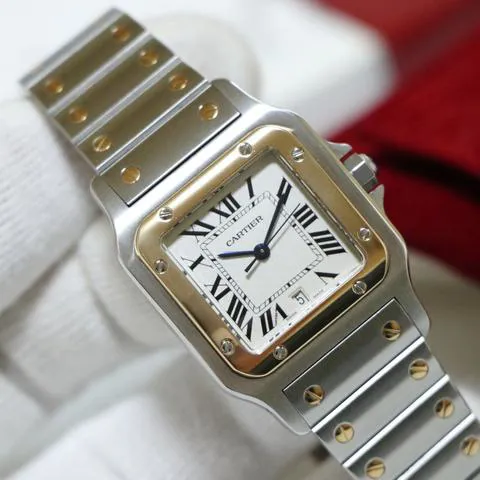 Cartier Santos W20011C4 29mm Yellow gold and Stainless steel