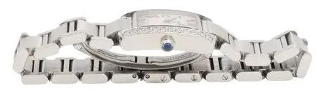 Cartier Tank Française W4TA0008 25mm Stainless steel Silver 4