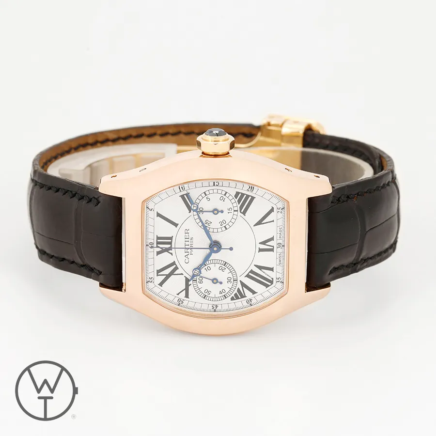 Cartier Tortue 2661 34mm Rose gold Silver 7