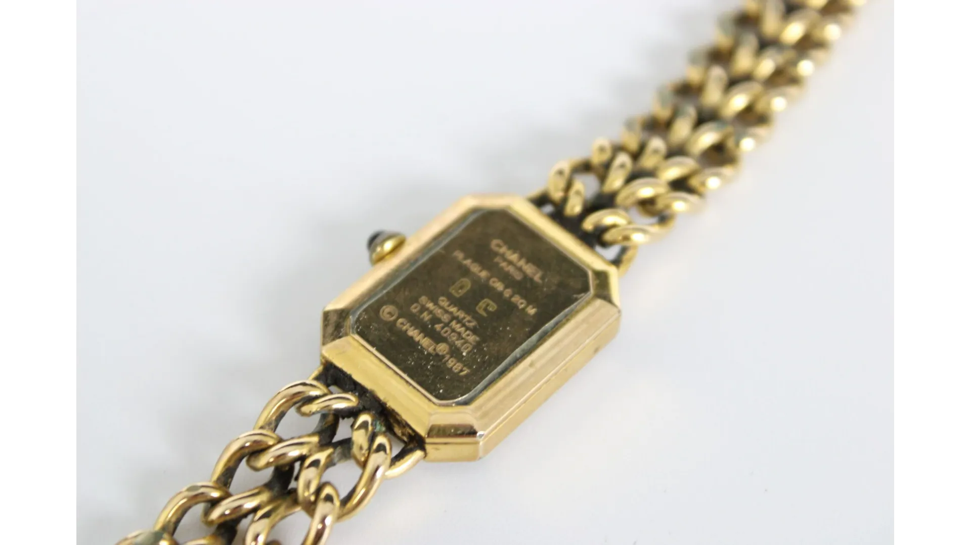 Chanel Première QN 40940 22mm Gold-plated 3