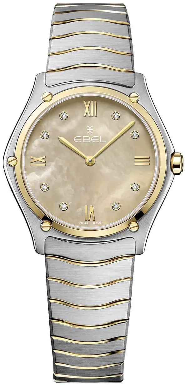 Ebel Classic 1216543 33mm Stainless steel Beige