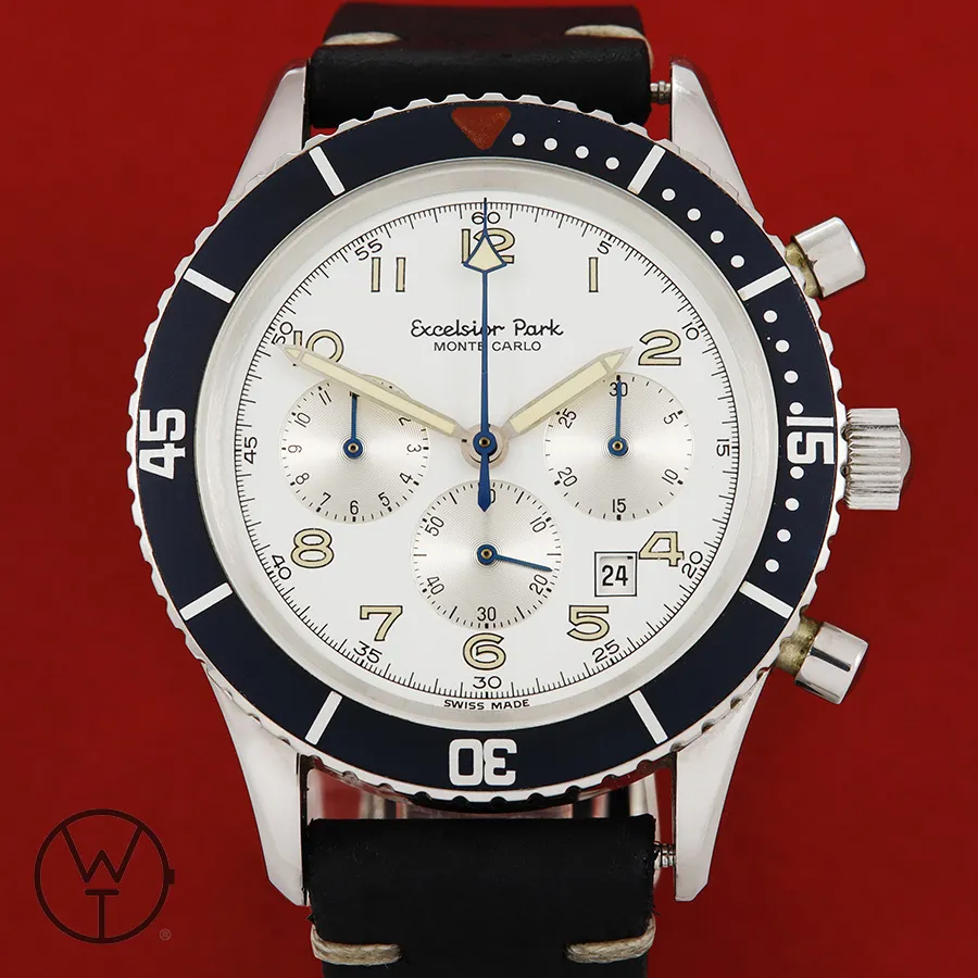 Excelsior Park Chronograph 7740 Stainless steel White 1980 | Modern,  Vintage & Military Timepieces | Lot 47 | EveryWatch