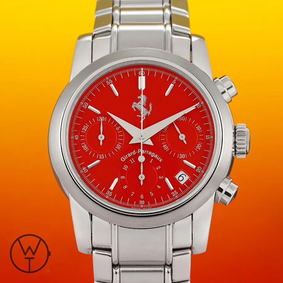 Girard-Perregaux Ferrari 8020 38mm Stainless steel Red