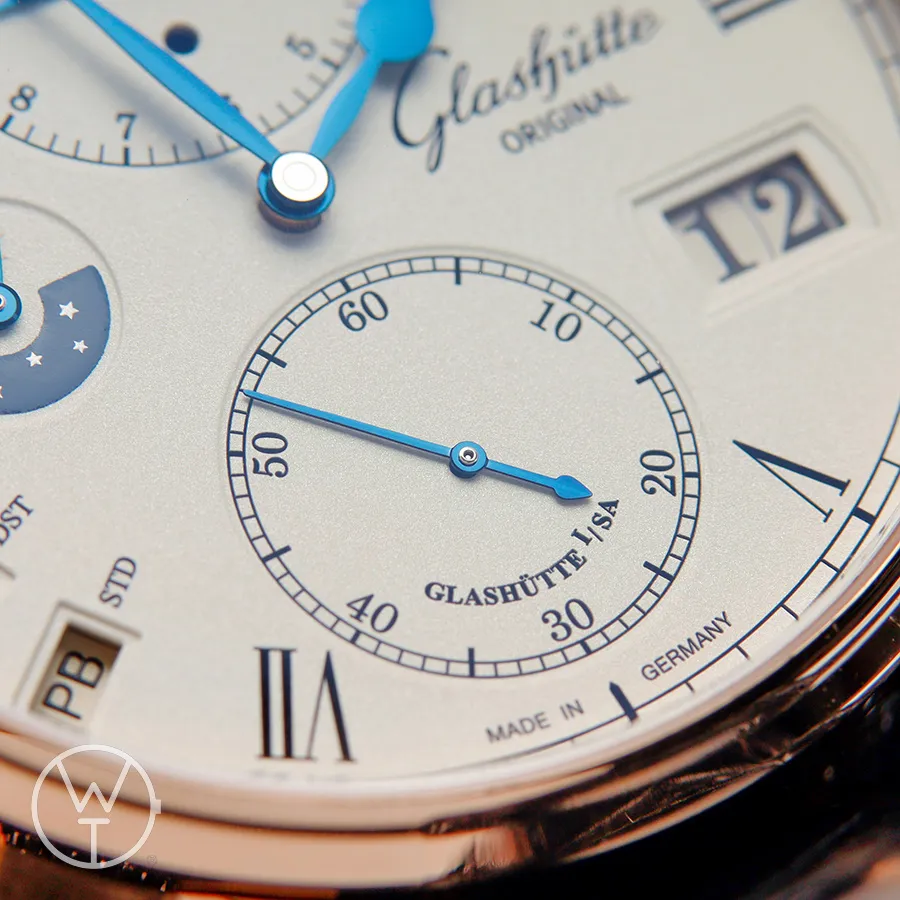 Glashütte Senator 1-89-02-01-05-30 39mm Rose gold Silver 4