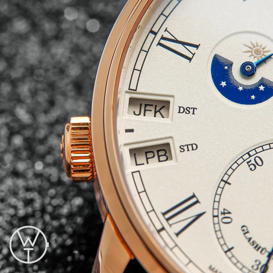 Glashütte Senator 1-89-02-01-05-30 39mm Rose gold Silver 7