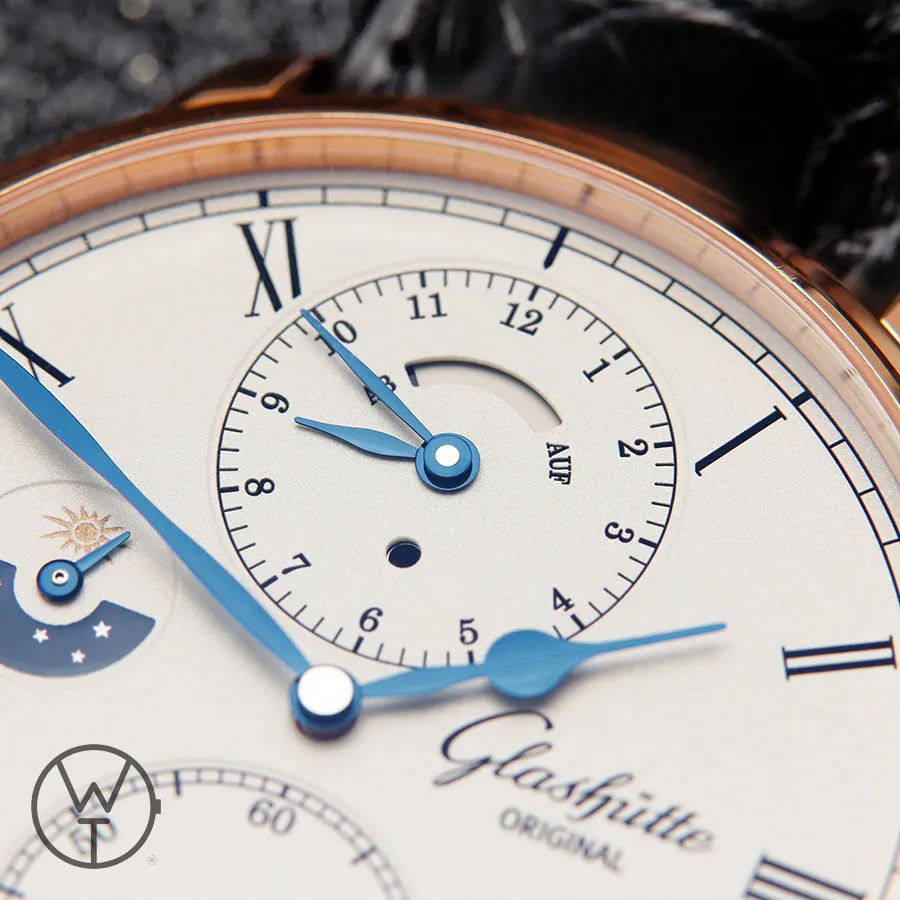 Glashütte Senator 1-89-02-01-05-30 39mm Rose gold Silver 8