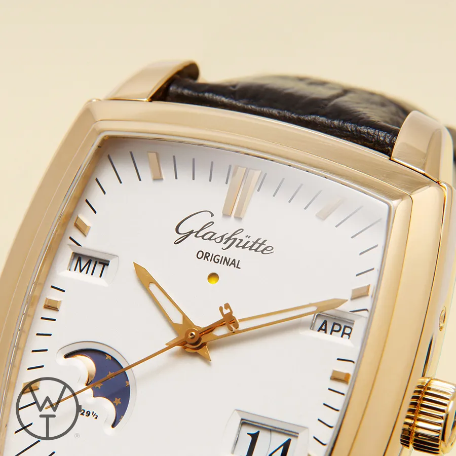 Glashütte Senator 3950515105 39mm Rose gold Silver 2