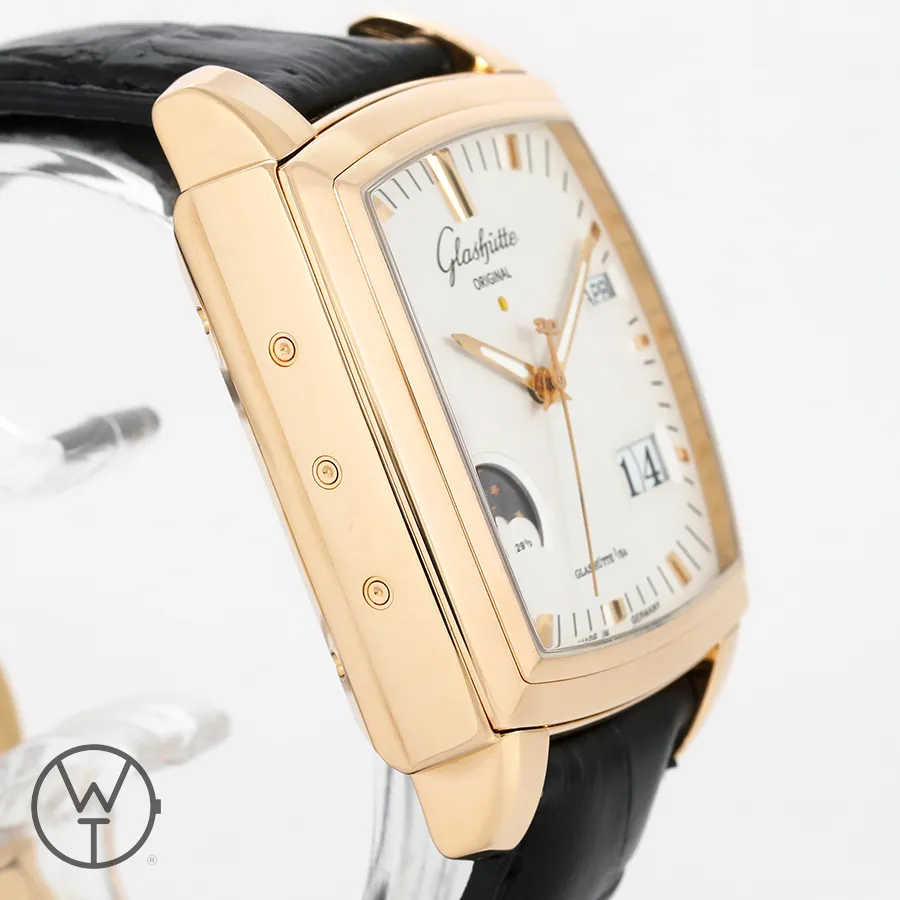 Glashütte Senator 3950515105 39mm Rose gold Silver 13