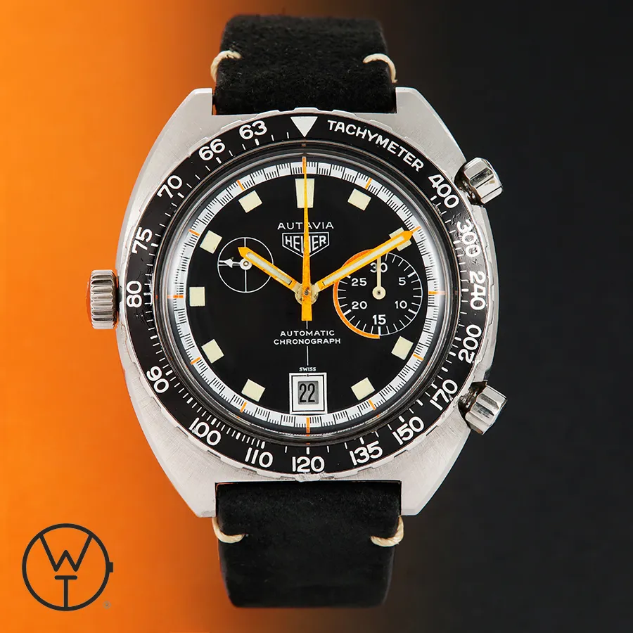 Heuer Autavia 1163 Stainless steel