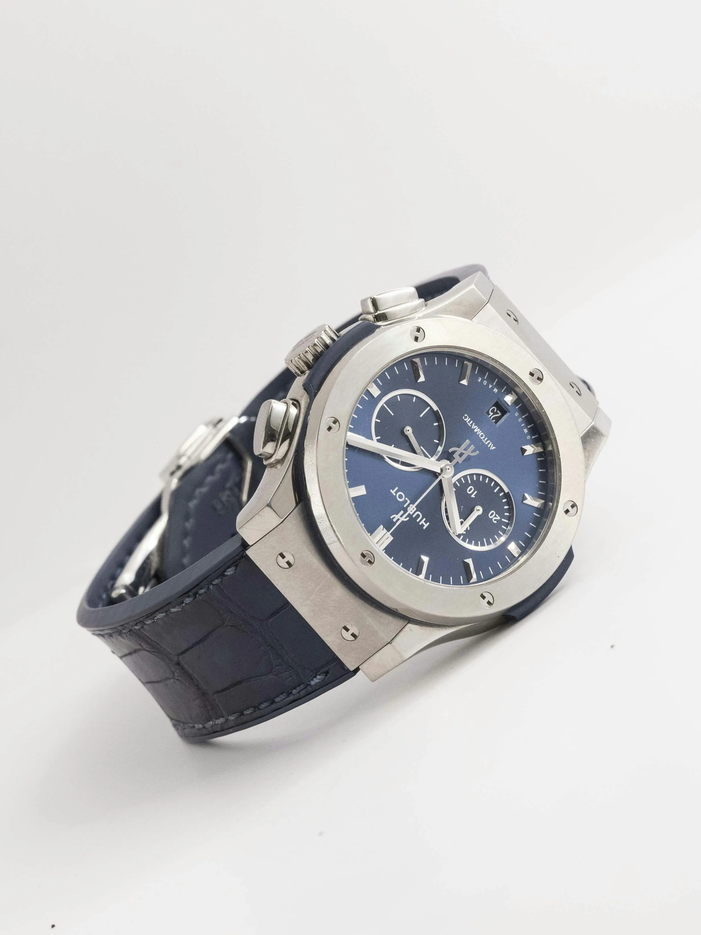 Hublot Classic Fusion Chronograph 541.NX.7170.LR 42mm Titanium Blue 3