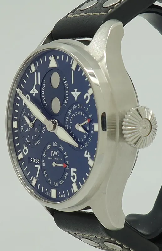 IWC Big Pilot IW503605 46mm Stainless steel Blue 1