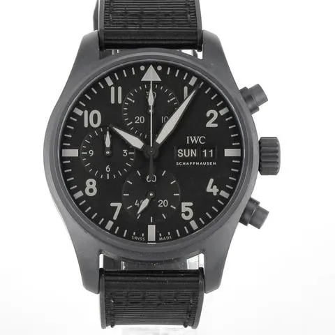 IWC Pilot Chronograph Top Gun IW3881-06 41mm Ceramic Black