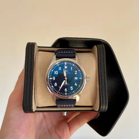 IWC Pilot Mark IW3282-03 40mm Stainless steel Blue 1