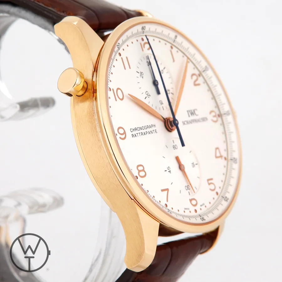 IWC Portugieser 3712 41mm Rose gold Silver 3