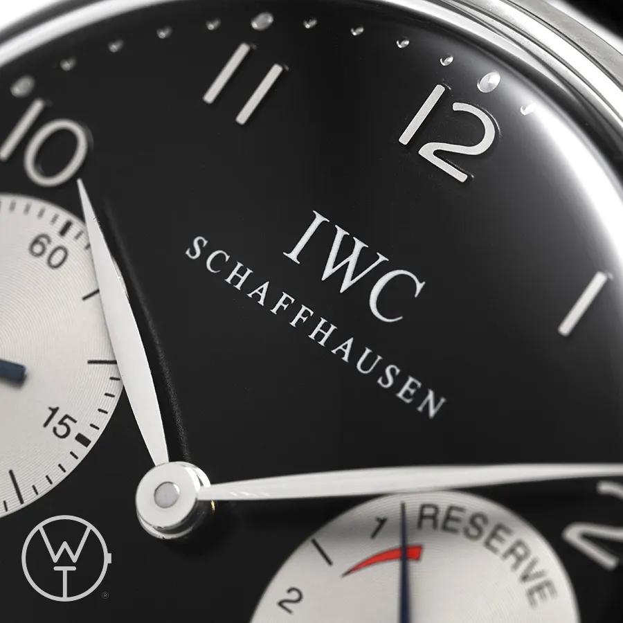 IWC Portugieser 5000 42.5mm Stainless steel Black 1