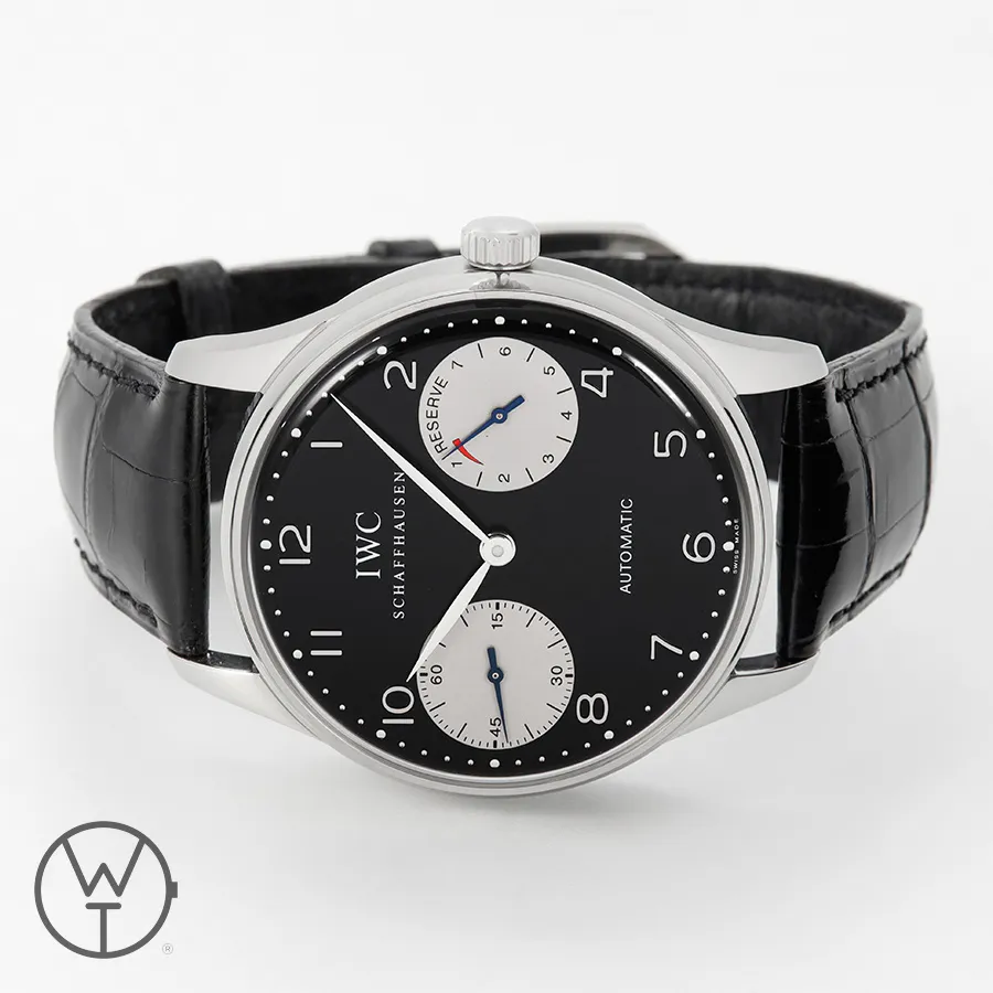 IWC Portugieser 5000 42.5mm Stainless steel Black 8