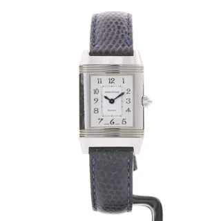 Jaeger-LeCoultre Reverso Duetto 266.8.44 Stainless steel White