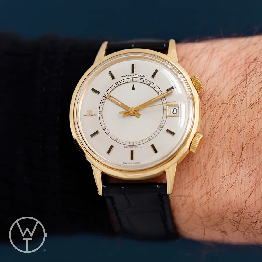 Jaeger-LeCoultre Memovox 875.21 37mm Yellow gold Silver 1
