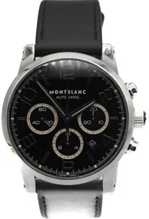 Montblanc TimeWalker 36063 43mm Stainless steel Black