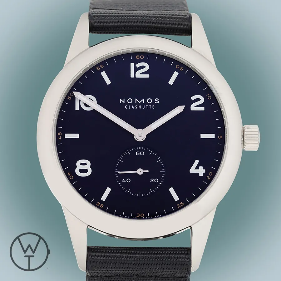 NOMOS Club 753.S2 42mm Stainless steel Blue