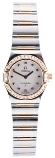 Omega Constellation 1368.71.00 Rose gold and Stainless steel Mother-of-pearl