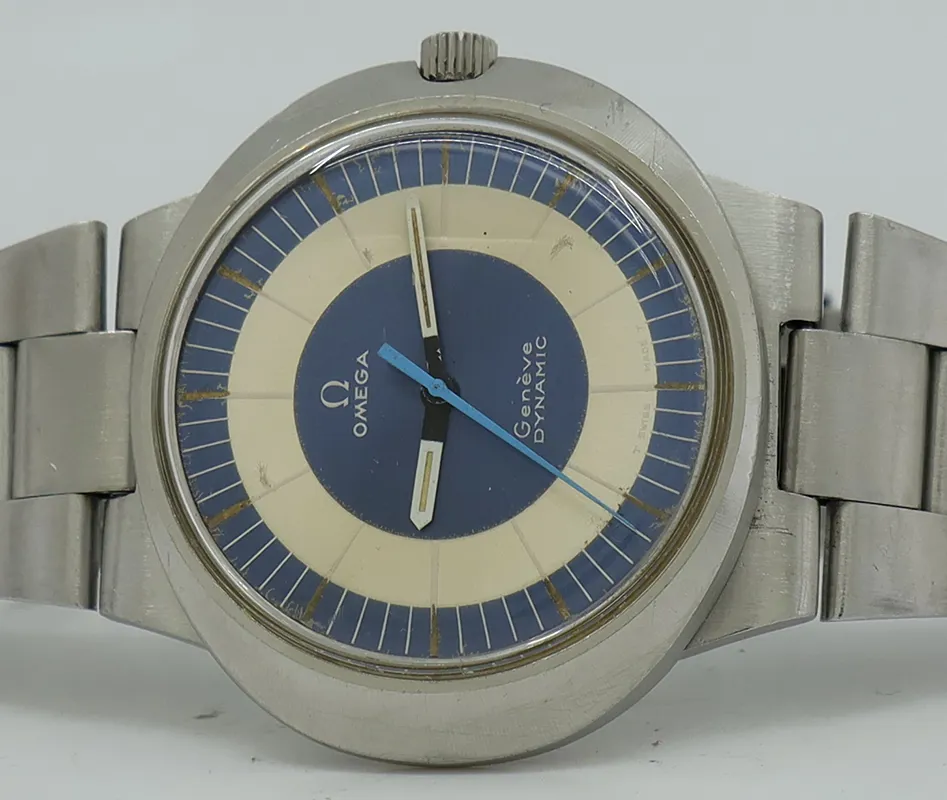 Omega Dynamic 135.033 40mm Stainless steel Blue 3