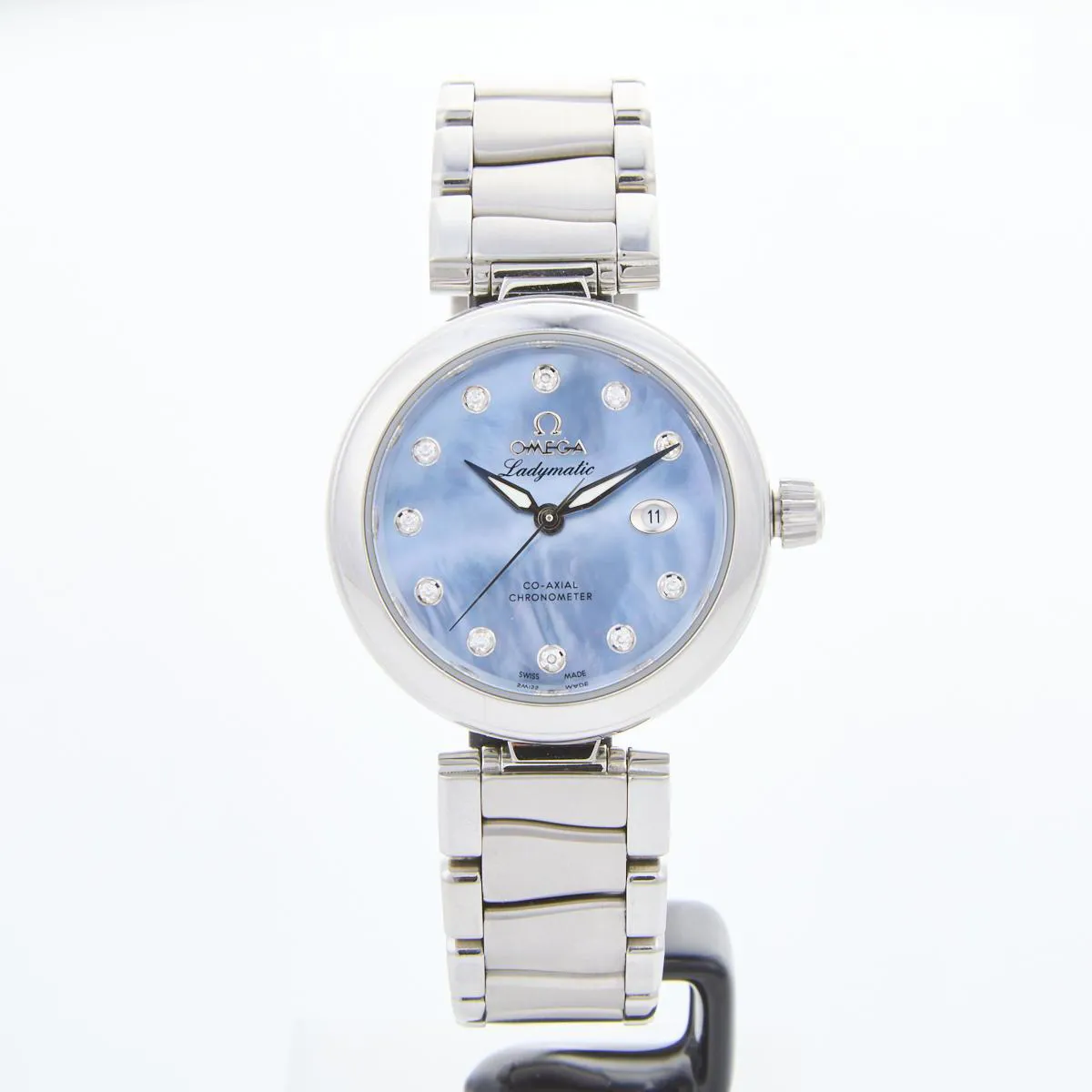 Omega De Ville 425.30.34.20.57.003 34mm Stainless steel Blue