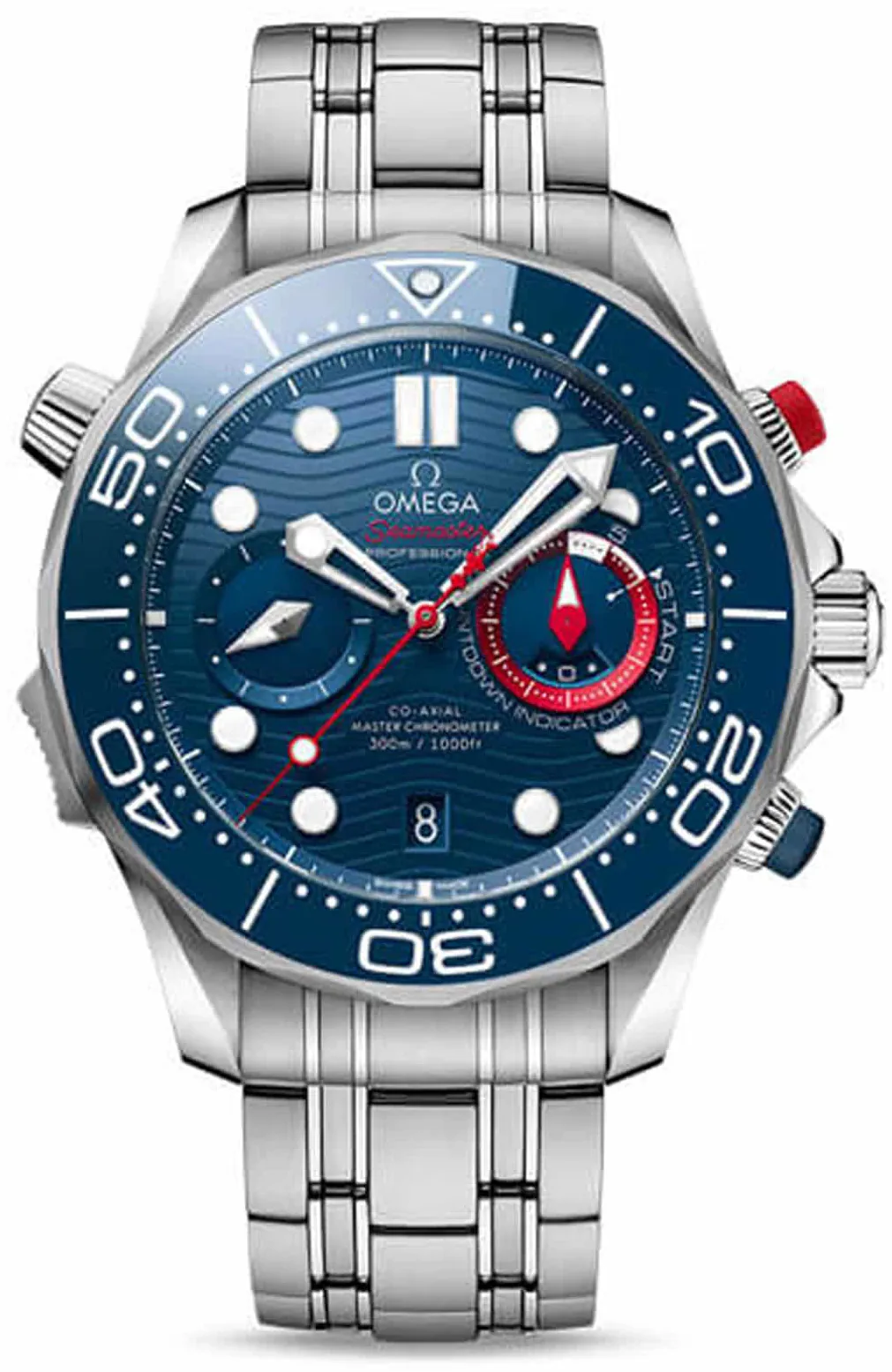Omega Seamaster 210.30.44.51.03.002 44mm Stainless steel Blue