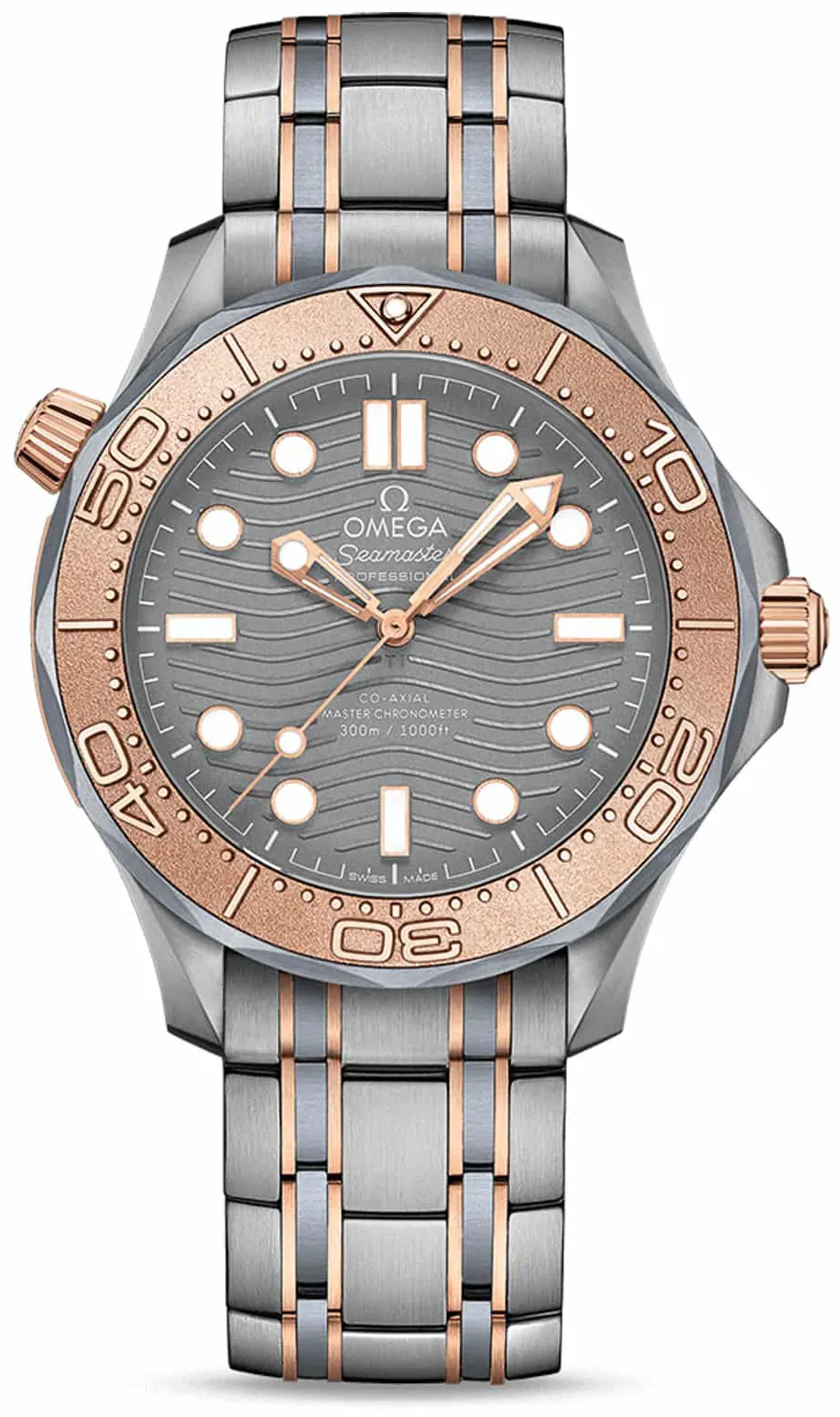 Omega Seamaster 210.60.42.20.99.001 42mm Rose gold Gray