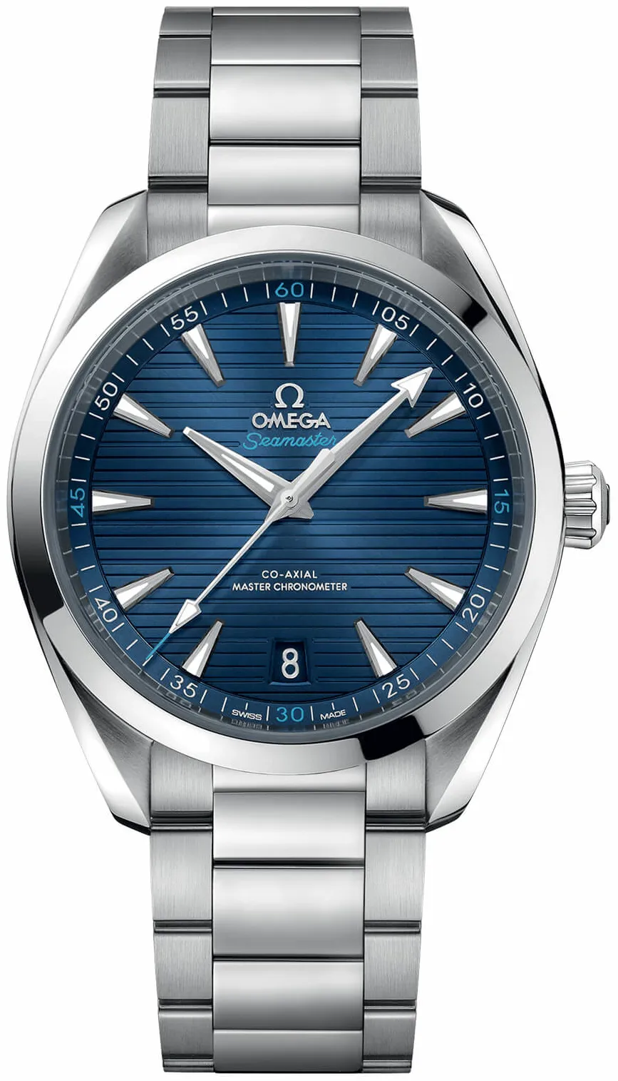 Omega Seamaster 220.10.41.21.03.001 41mm Stainless steel Blue
