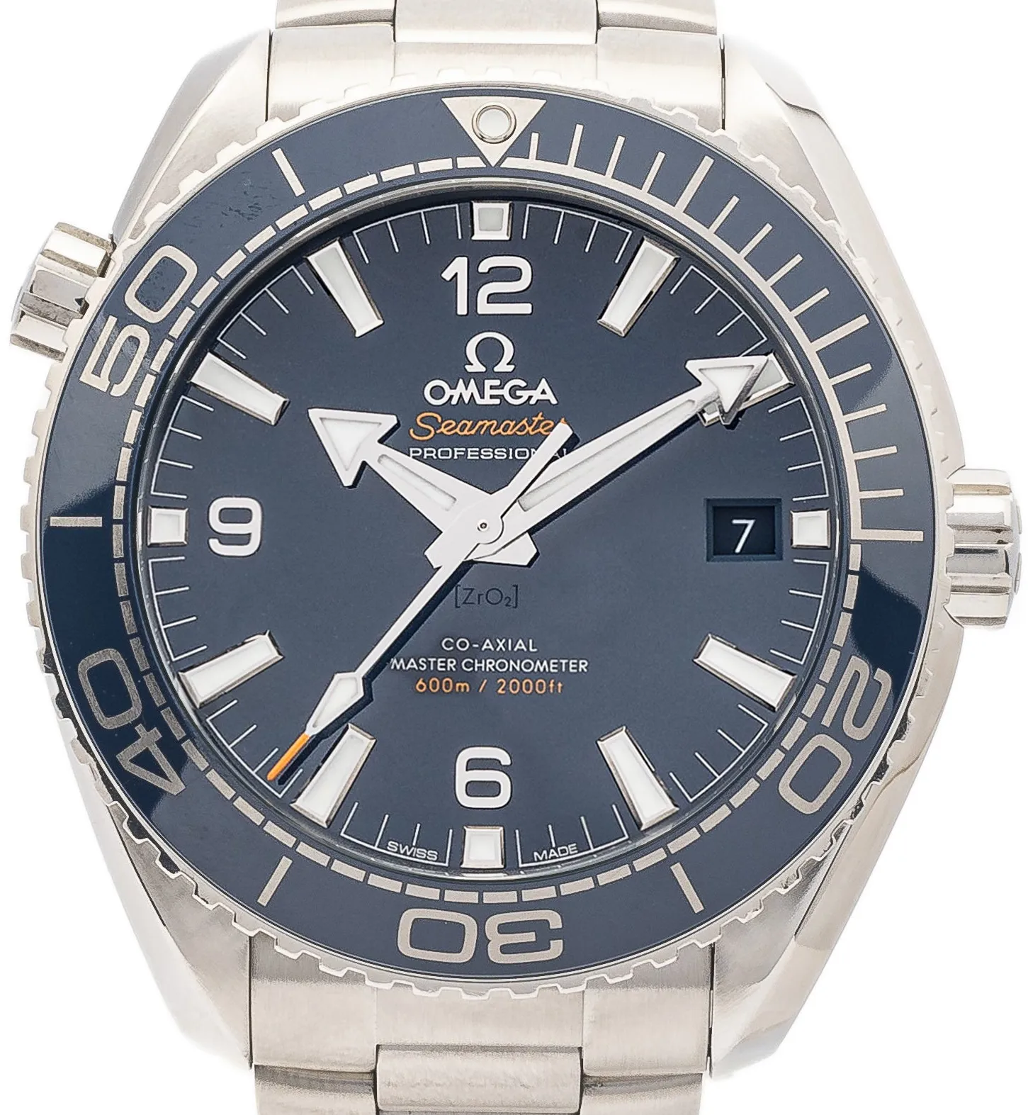 Omega Seamaster Planet Ocean 215.30.44.21.03.001 43.5mm Stainless steel Blue