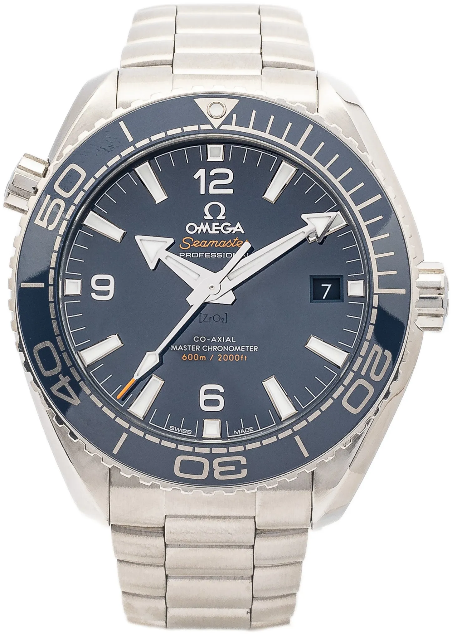 Omega Seamaster Planet Ocean 215.30.44.21.03.001 43.5mm Stainless steel Blue 1