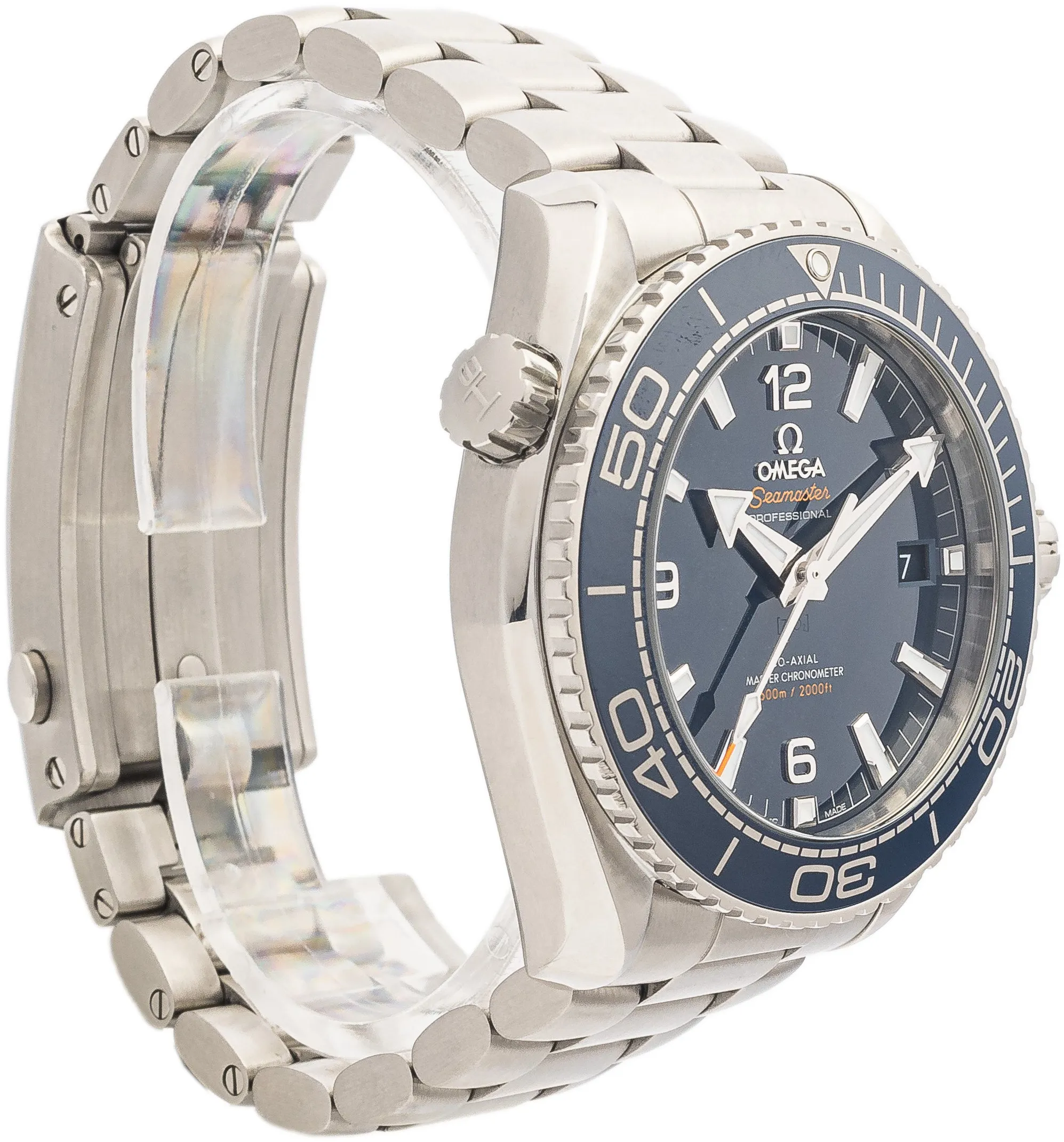 Omega Seamaster Planet Ocean 215.30.44.21.03.001 43.5mm Stainless steel Blue 2