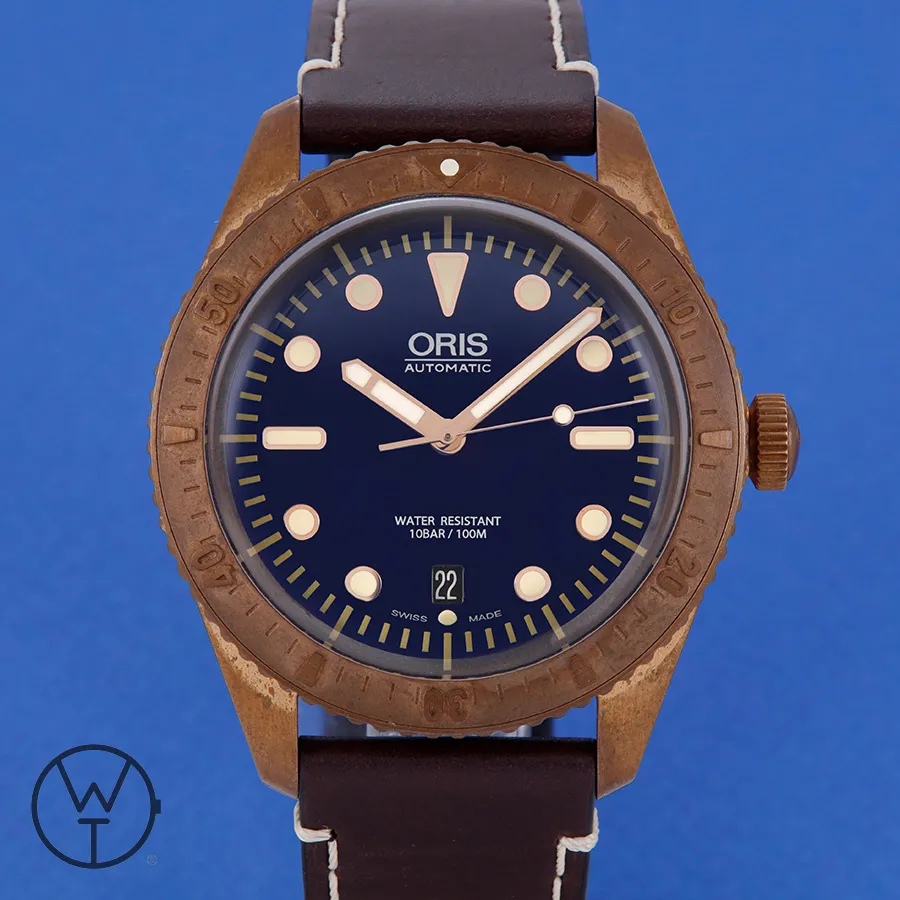 Oris Carl Brashear 733 7720 3185 42mm Bronze